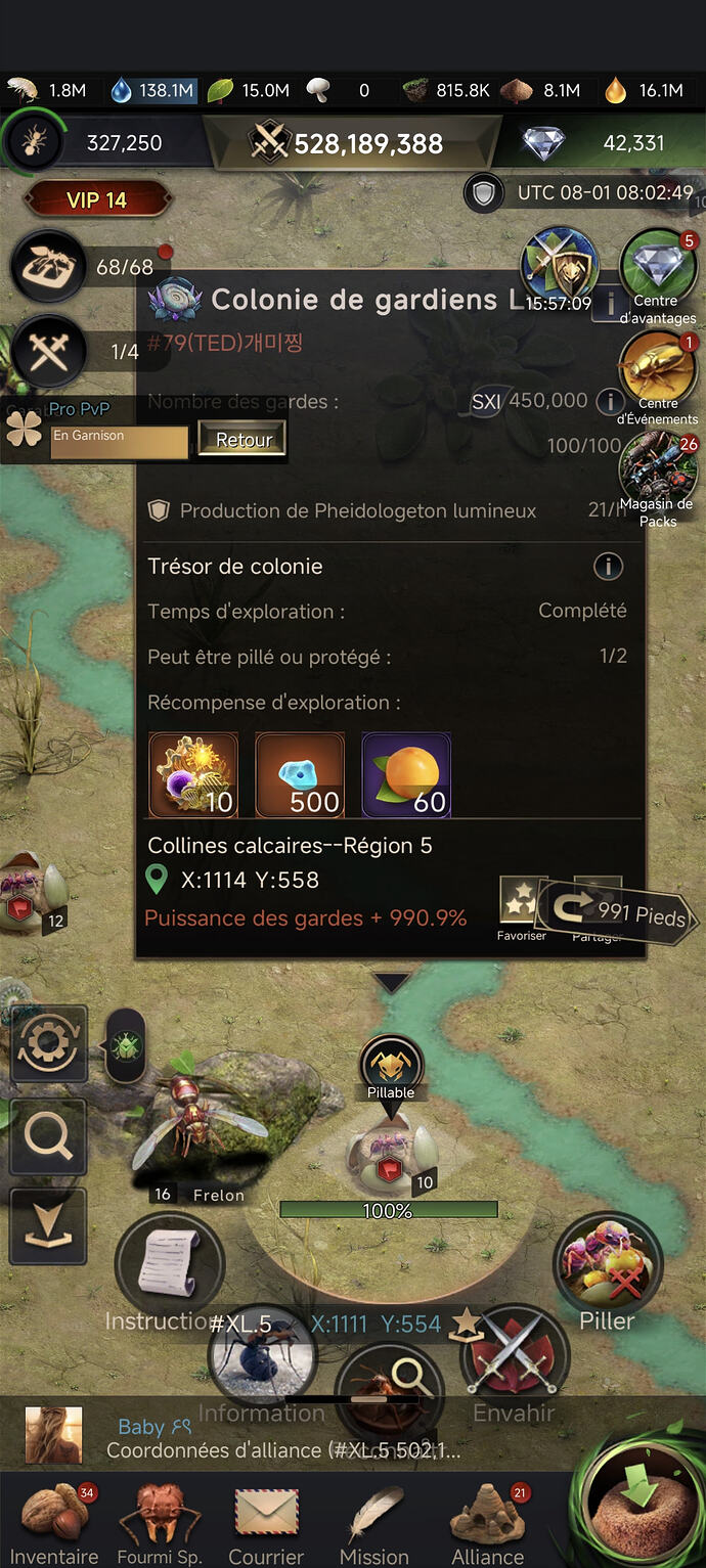 colonies pillable